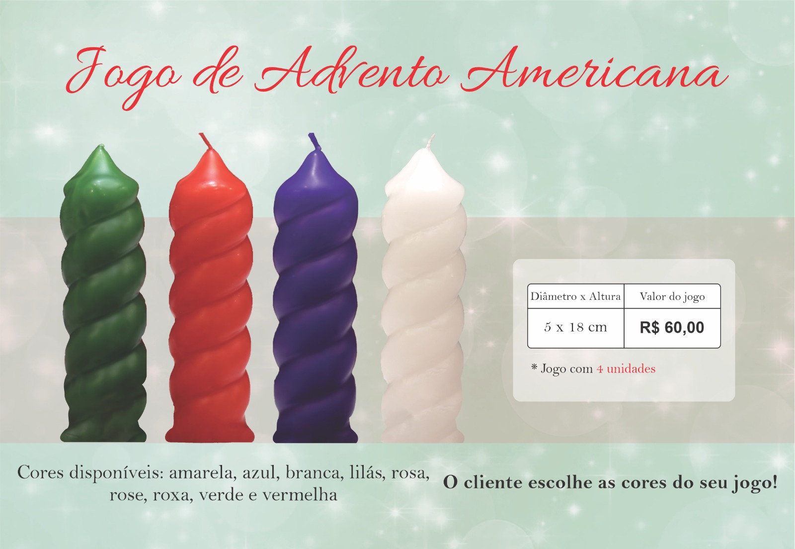 JOGO DE ADVENTO AMERICANA