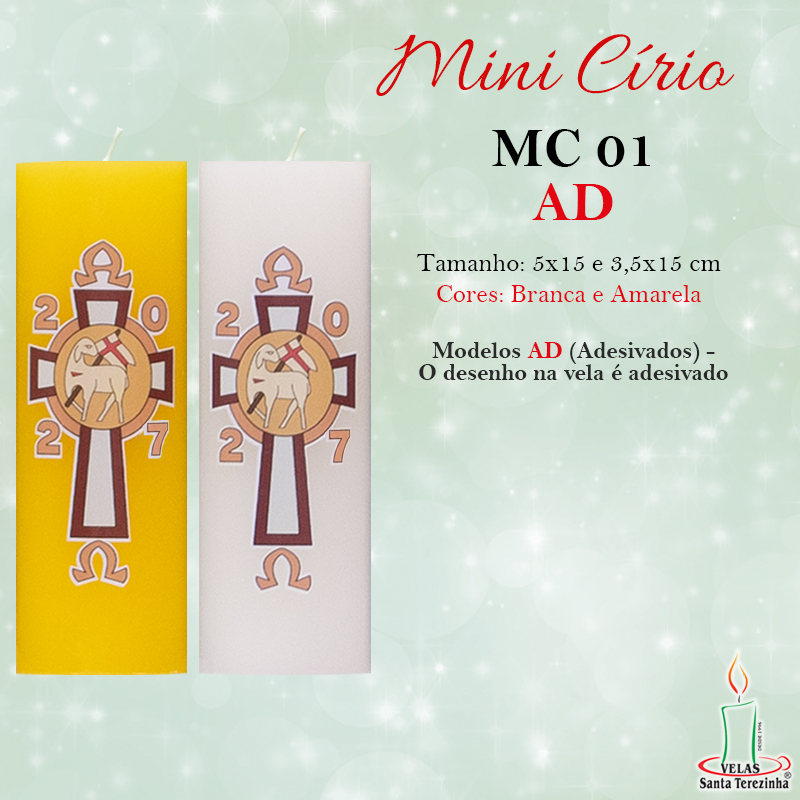 MINI CÍRIO PASCAL MC 01