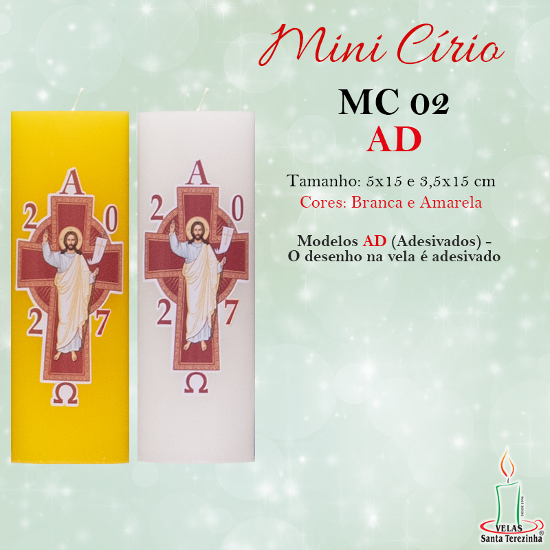 MINI CÍRIO PASCAL MC 02 